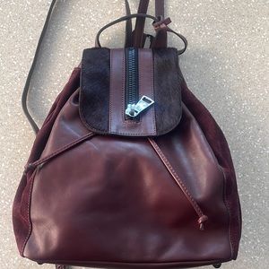 A.Bellucci genuine leather made in Italy backpack bag